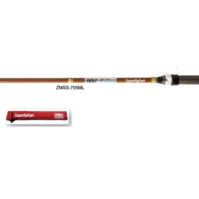 Abu Garcia Zoom Safari 5-pc Travel Spin Rod – ML 7ft