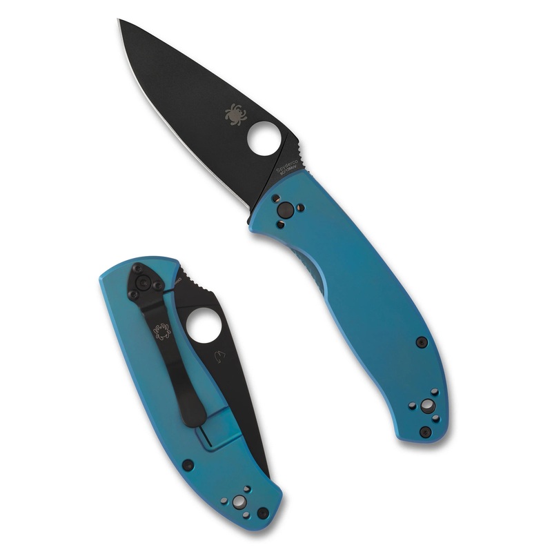 Spyderco Tenacious Blue TI C122TIBLP