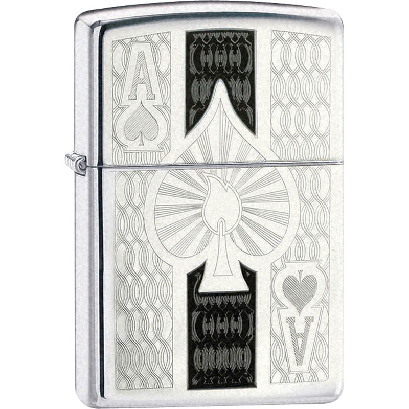 Zippo Intricate Spade Design Lighter 24196