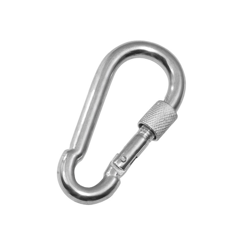 Snap Hook with Screw Lock  Dual Security Clip