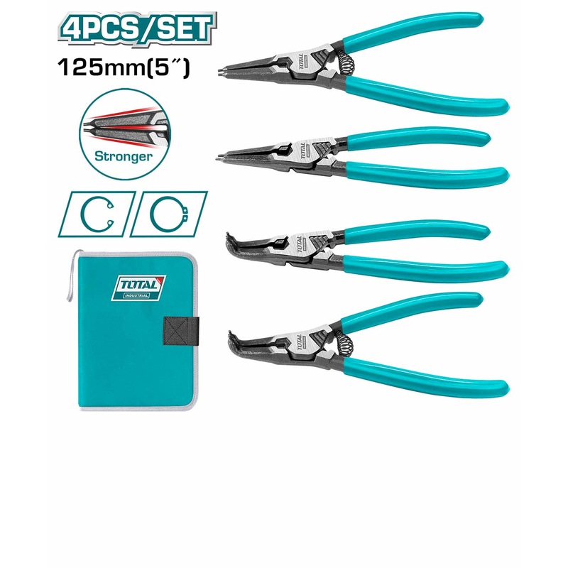 Total 4 Pcs Circlip Pliers Set THTJ214041