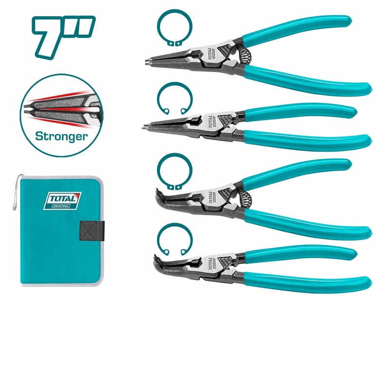Total 4 Pcs Circlip Pliers Set THTJ214042