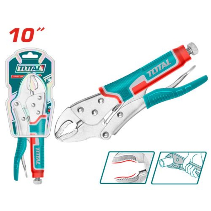 Total Curved Jaw Locking Plier THT191003