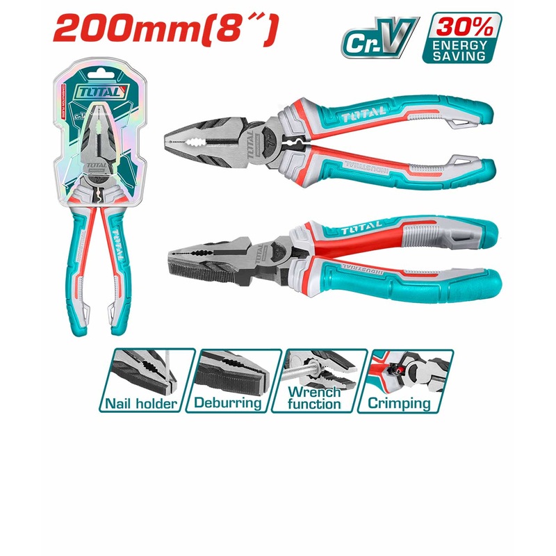 Total High Leverage Combination Pliers THT210806S