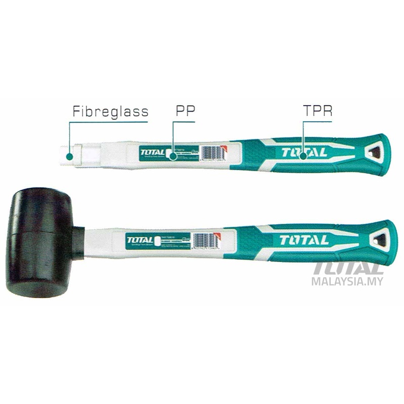 Total Rubber hammer THT76816