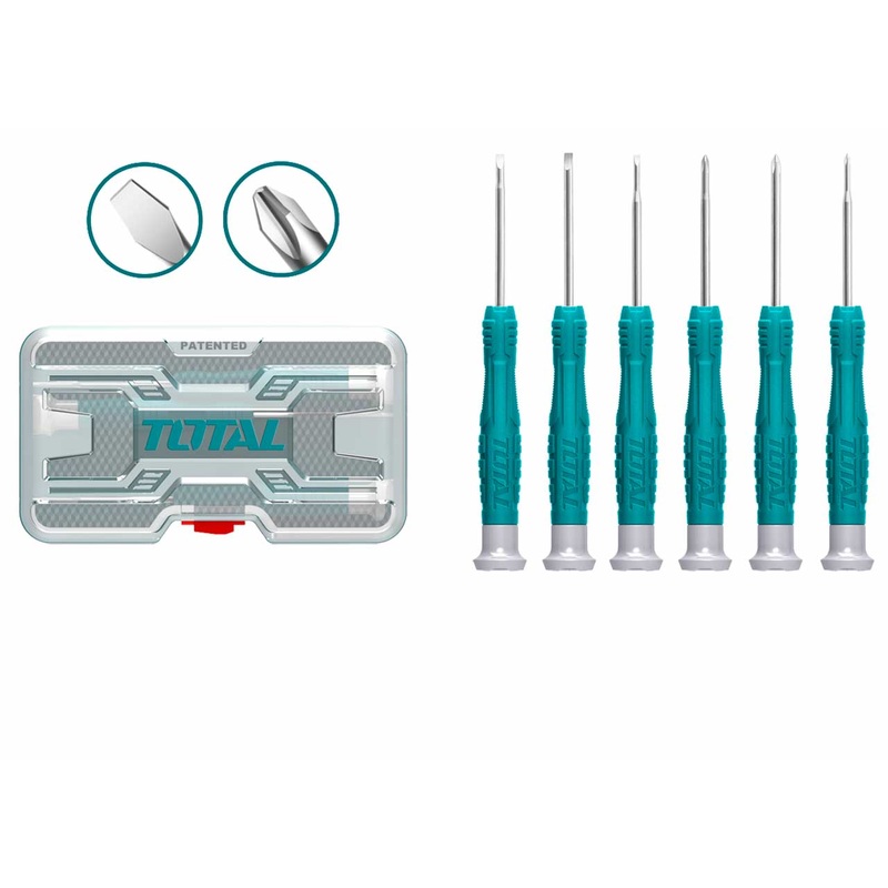 Total 6Pcs Precision Screwdriver Set THT250PS0601