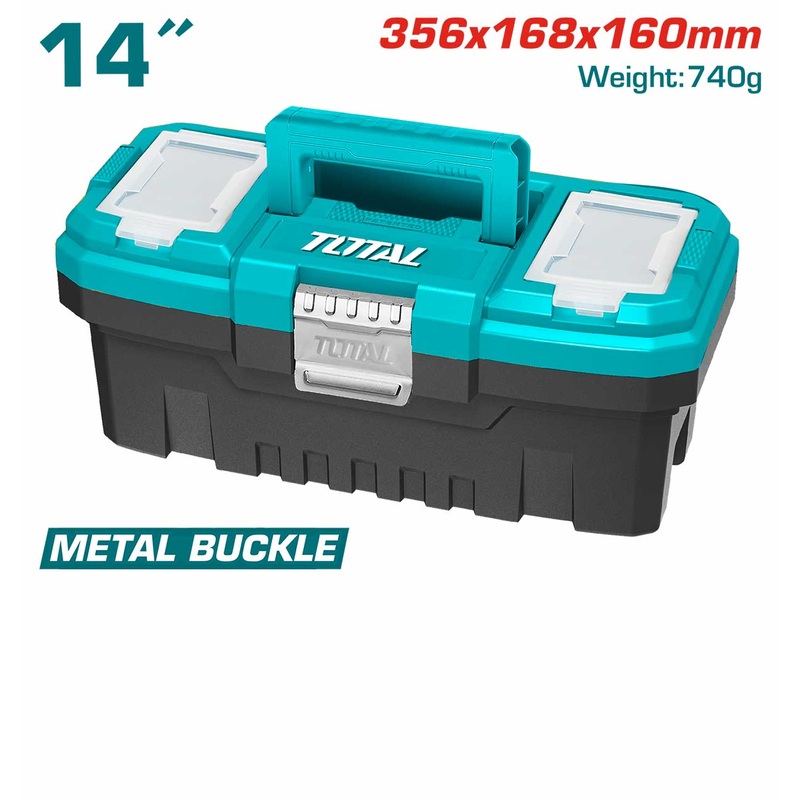 Total Plastic Tool Box TPBX0142