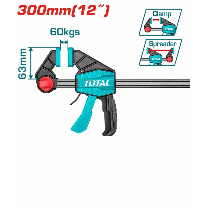 Total Quick Bar Clamps THT1340602