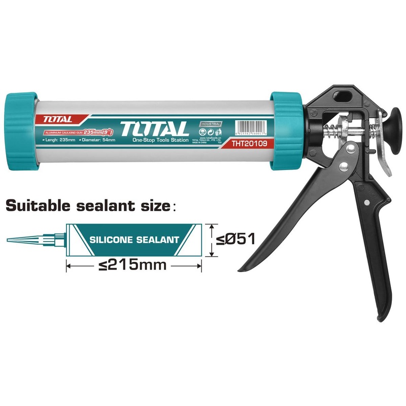 Total Aluminum Caulking Gun THT20109