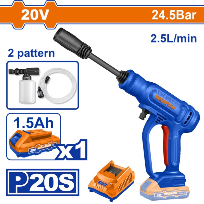 WADFOW Cordless Pressure Washer | WQX01202