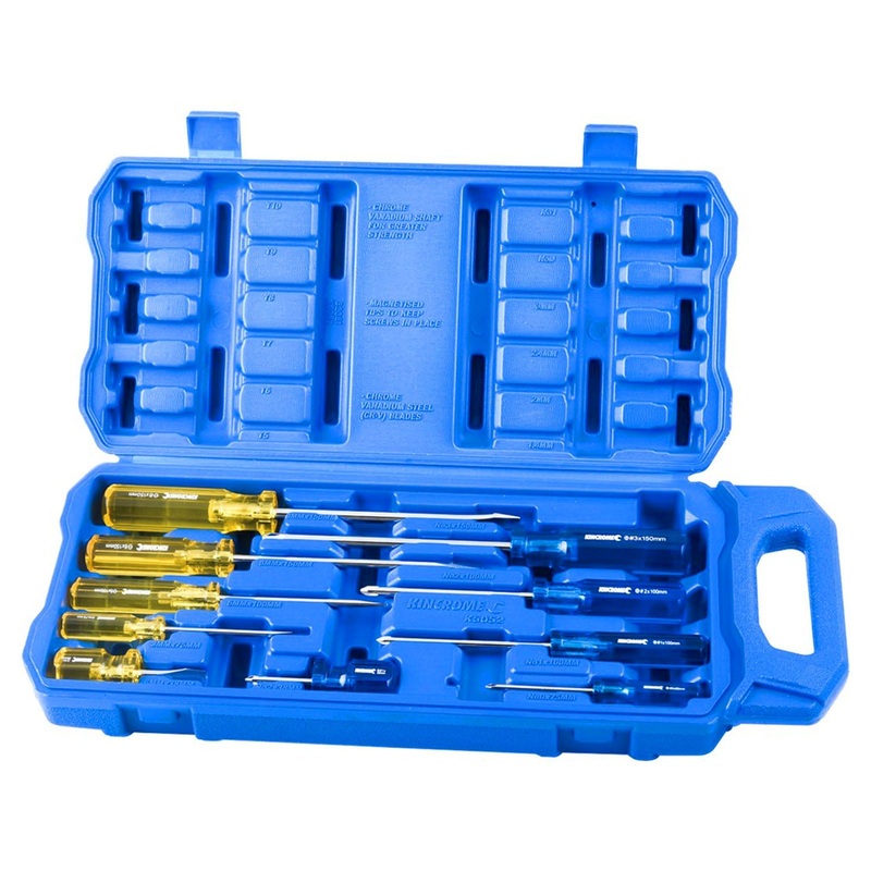 ACETATE SCREWDRIVER SET 10 PIECE