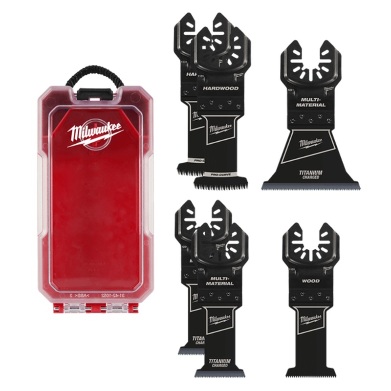 MILWAUKEE MULTI TOOL BLADE KIT 6PCE