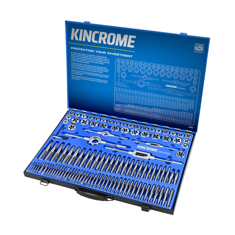 TAP & DIE SET 110 PIECE