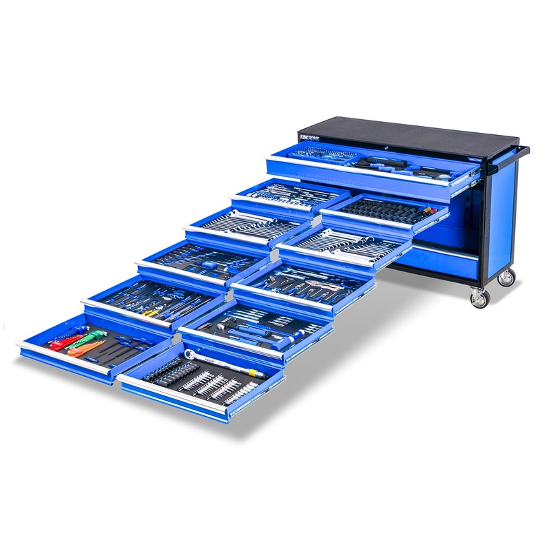 EVOLUTION Trolley Tool Kit 555 Piece 13 Drawer (53)