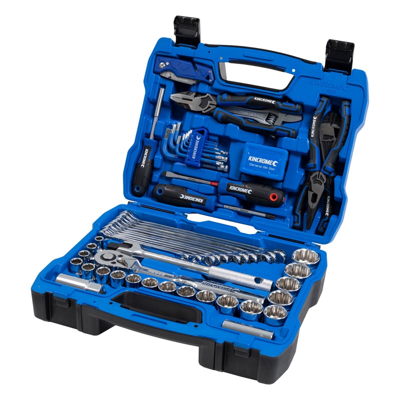 KINCROME 85PCE 1/2 DRV AUTO METRIC SOCKET SET