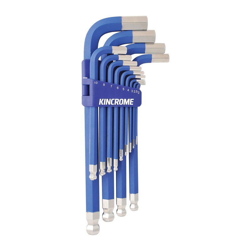 KINCROME JUMBO KEY WRENCH SET 13 PCE MET 2MM-19MM