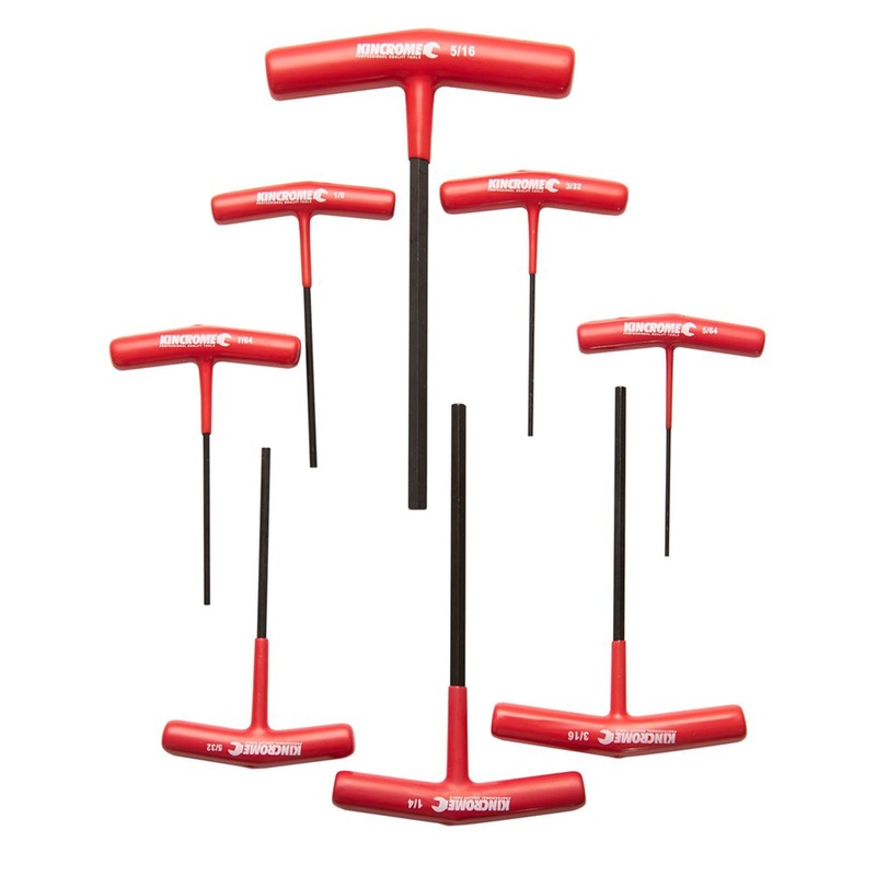Kincrome 8 pce T-Handle Hex Key Set – Imperial K5282