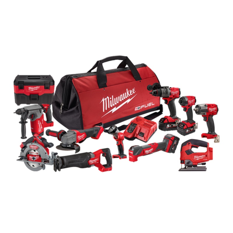 MILWAUKEE M18 FUEL 11 PCE POWER PACK – M18FPP11A3503B
