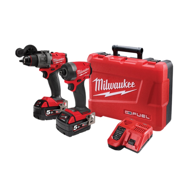 MILWAUKEE M18 FUEL 2 PIECE POWER PACK 2AA3 – M18FPP2AA3502C