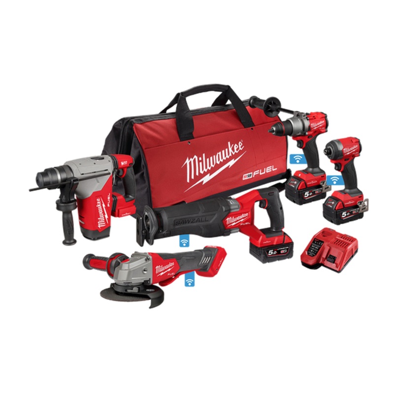 MILWAUKEE M18 ONE-KEY 5 PIECE KIT M18ONEPP5A3503B – M18ONEPP5A3503B