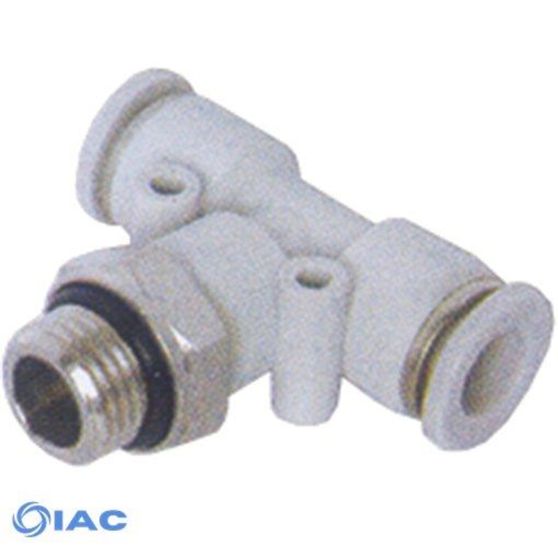 1/4 X 4mm Parallel Male Stud Branch Tee APB4-02