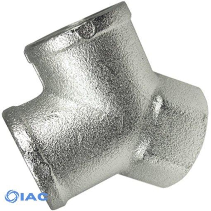 BSPP G1/8 Nickel Plated Y Connector Female Inlet Thread CODE: YFF18