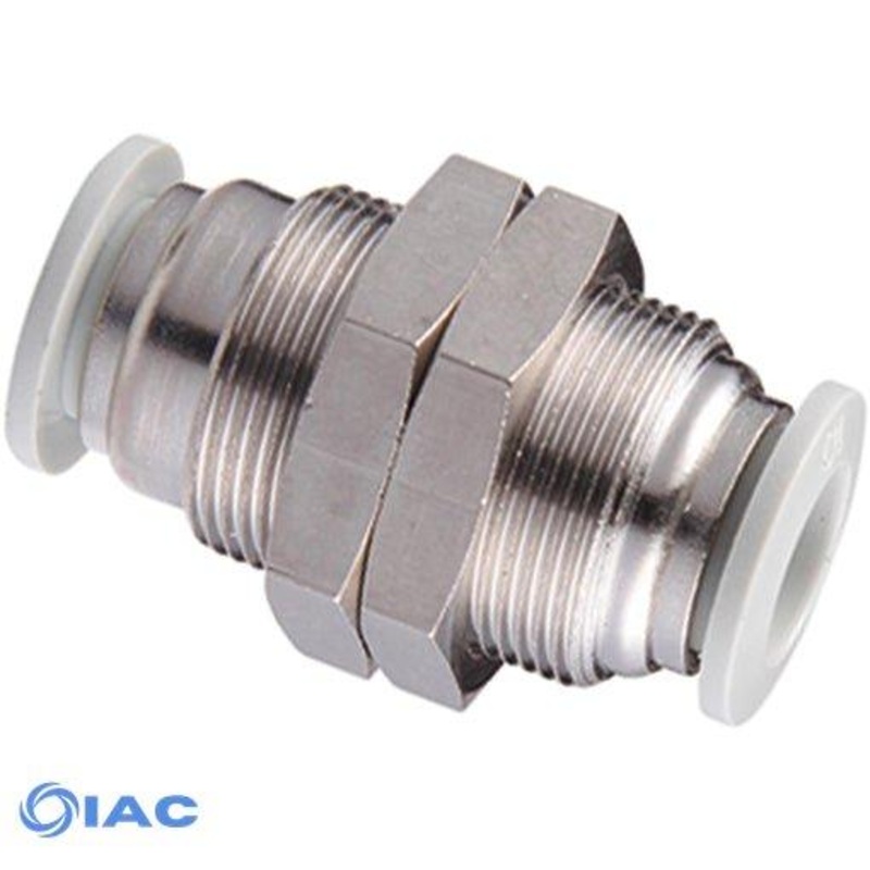 Bulkhead Connector Tube 6mm APM6