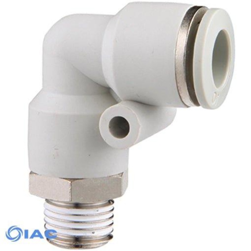 Male Stud Swivel Elbow BSPT R1/4 X 4mm Tube APL-02