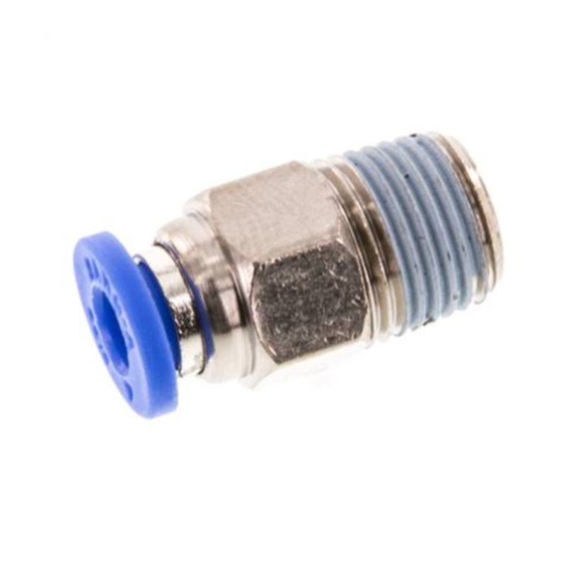 Male Stud Thread BSPT 1/8 X 4mm Tube APC4-01