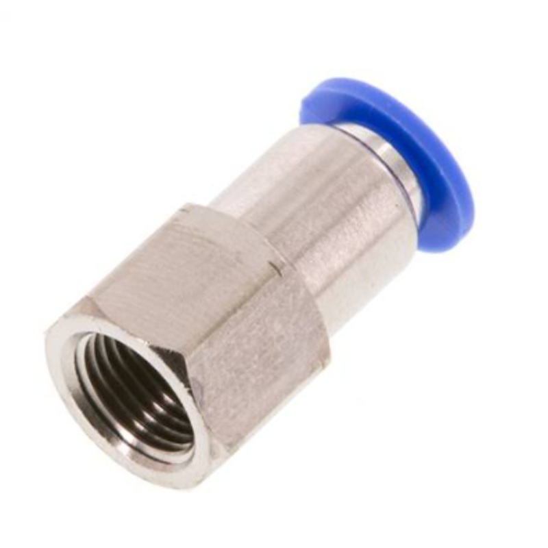 Parallel Female Stud BSP G1/8 X 6mm Tube  APCF6-G01