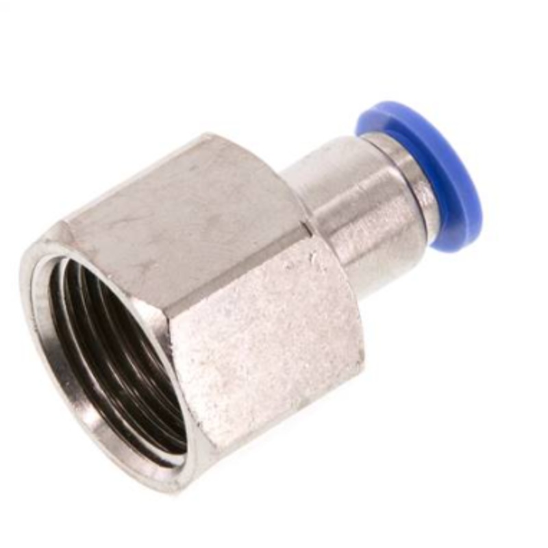 Parallel Female Stud BSP G3/8 X 6mm Tube  APCF6-G03