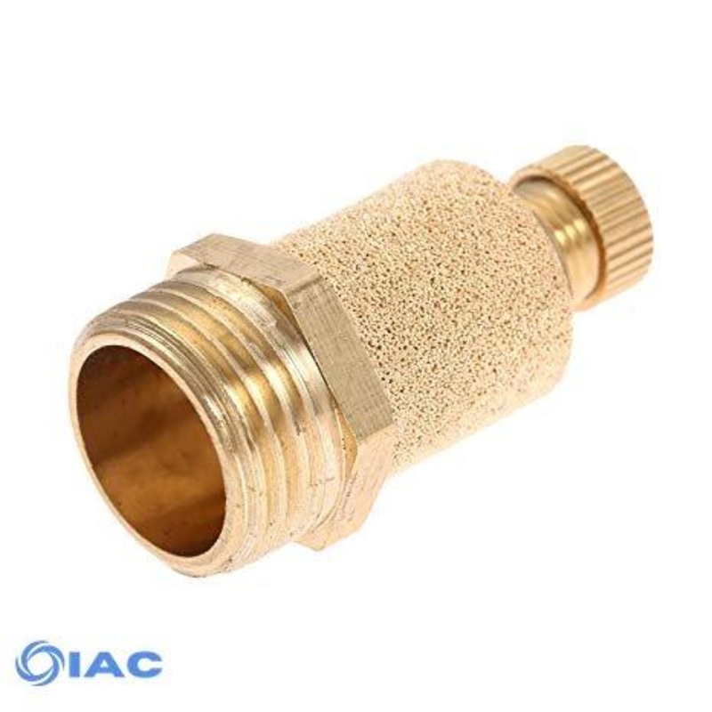 Exhaust Silencer Restrictor, Brass, Thread BSPP 1/4 CODE: ESR14