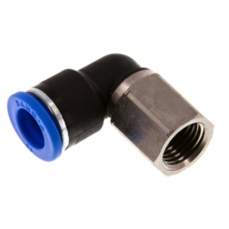 G1/8 X 10mm Parallel Female Elbow BSPP x Tube APLF10-01