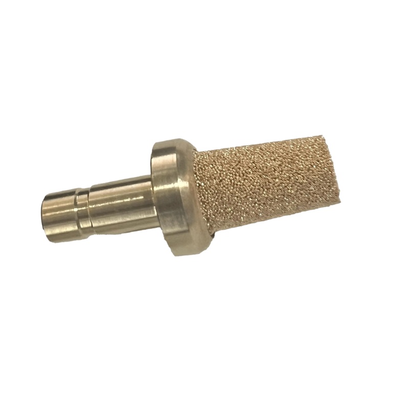 Push-in Sintered Silencer, Bronze, Thread BSP 6mm PSS6