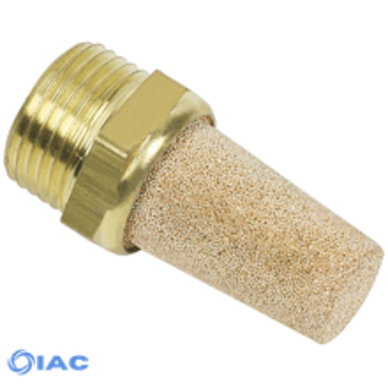Silencer, Sintered Bronze Therad BSPP 1/8 CODE: 1 SE