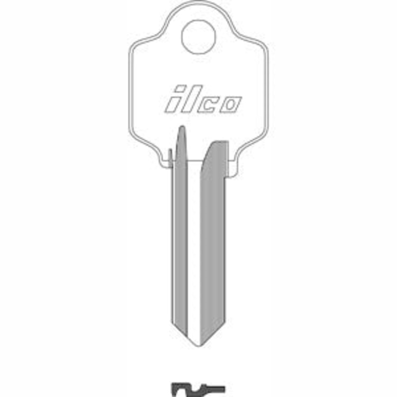 AR1 1179 Box of 50 Brass Key Blanks