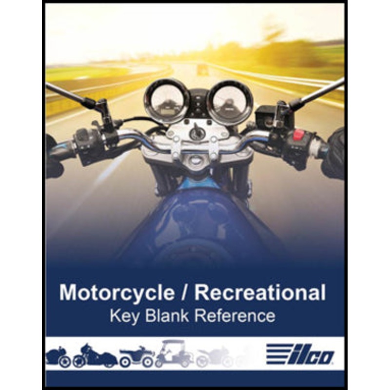Motorcycle and Recreational Vehicle Key Blank Reference