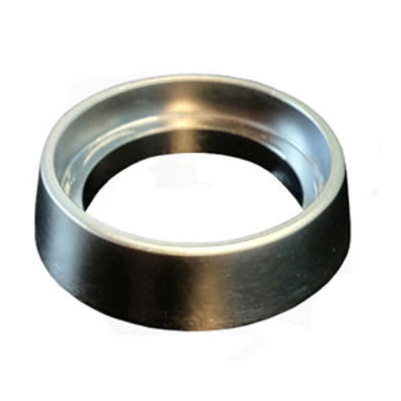 Solid Steel Tapered Hardened Collar Satin Chrome Finish 861B-26D-10
