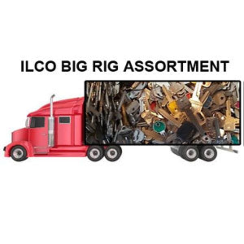 Big Rig Key Blank Assortment 50 key blanks 159-00-8X