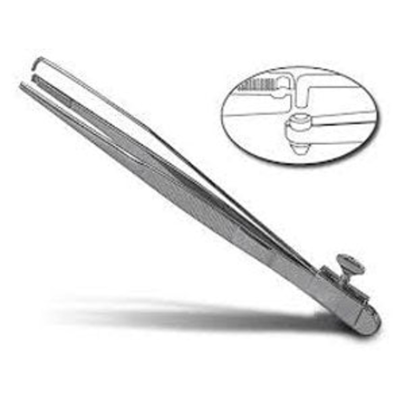 Pin Tumbler Tweezers With Helping Finger Attachment TPT-5