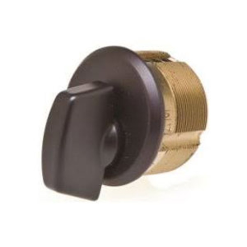 1 Mortise Cylinder Thumbturn Knob 046 Brown Duranodic Finish 7161TK1-46