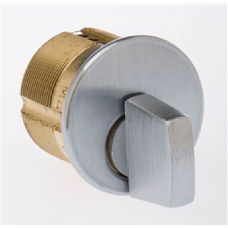 1 Mortise Cylinder Thumbturn Knob 26D Satin Chrome Finish 7161TK1-26D