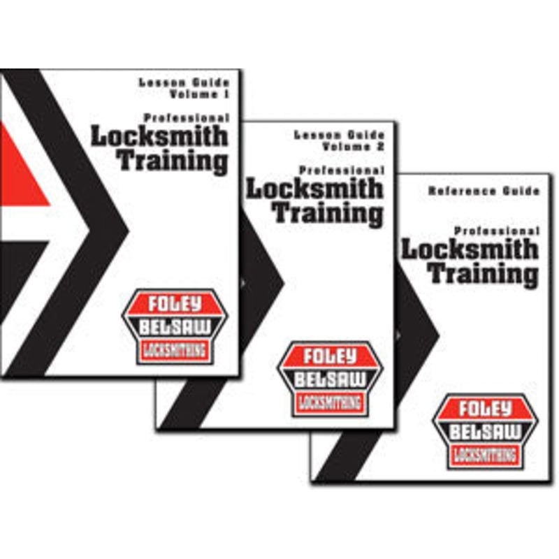 Professional Locksmith Lesson Book and Business and Reference Guides Print Versions