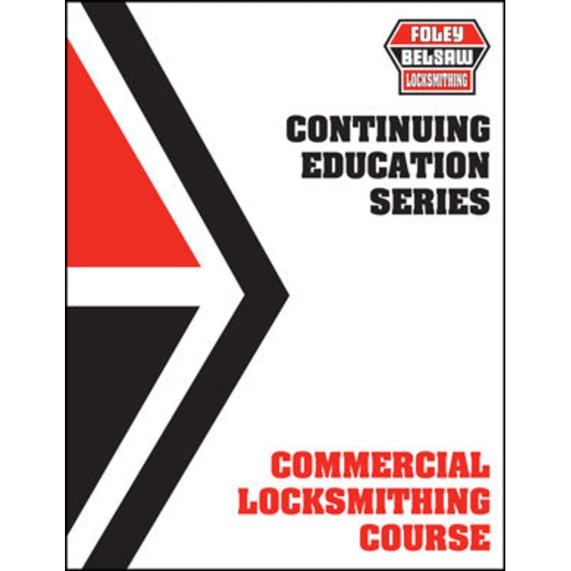 Commercial Locksmithing Lessons (Printed Book Only)