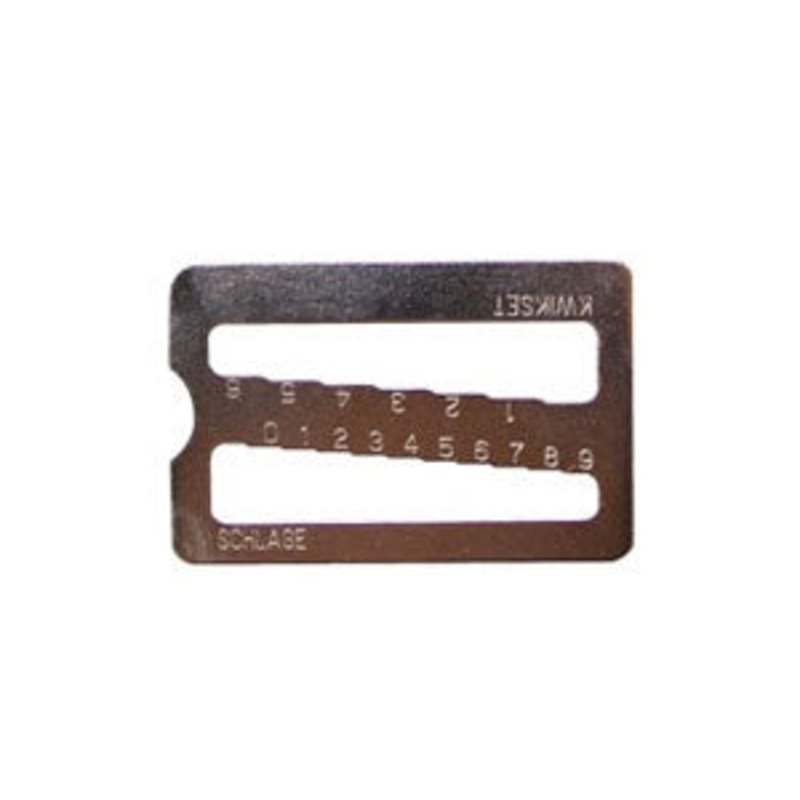 LAB Kwikset/Schlage 2-IN-1 Key Gauge LKGKS