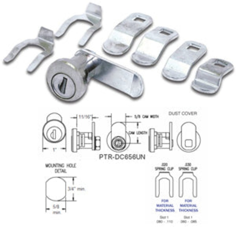 Universal Mailbox Lock with dust shutter for Outside Mail Boxes PTR-DC656UN