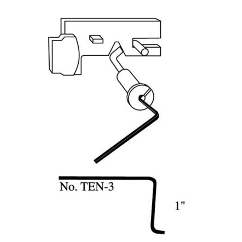 Lever Tumbler Lock Pick/Tension Wrench TEN-3  1 Length