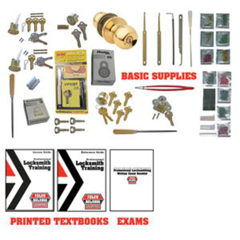 Professional Locksmithing Correspondence Course – Payment Plan Part 1 of 3