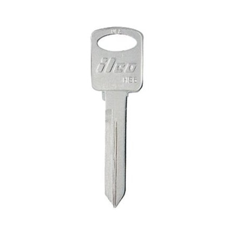 H86 Bag of 10 Nickel Plated Brass Key Blanks