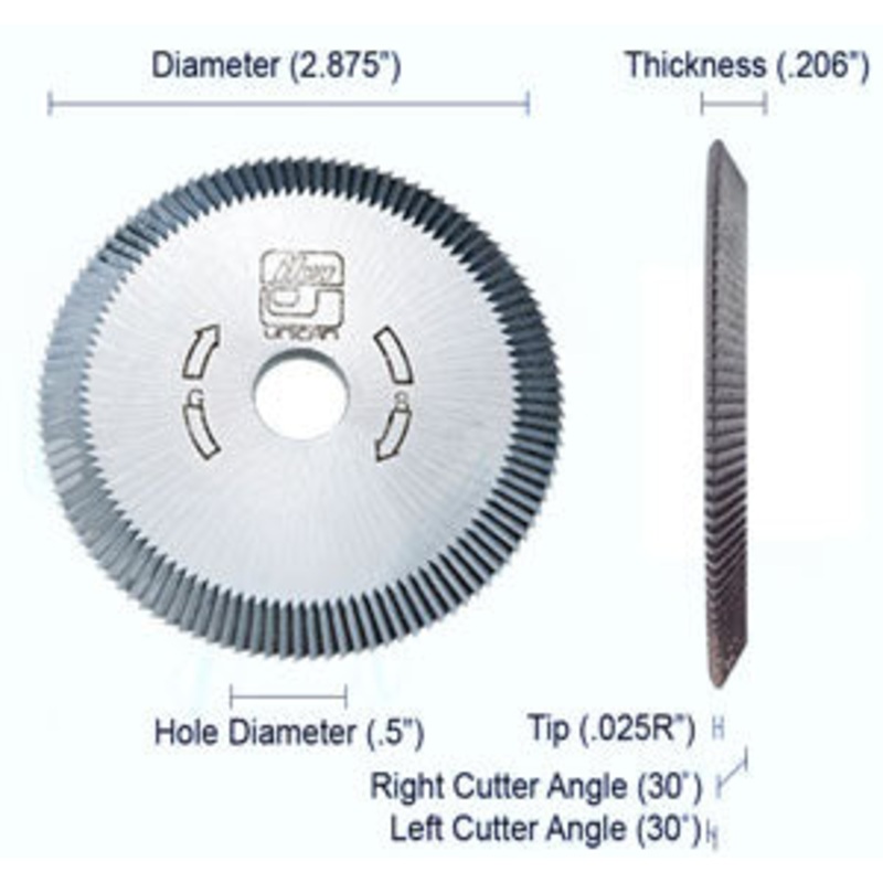 ILCO 9MC Cutter for ILCO Key Machines